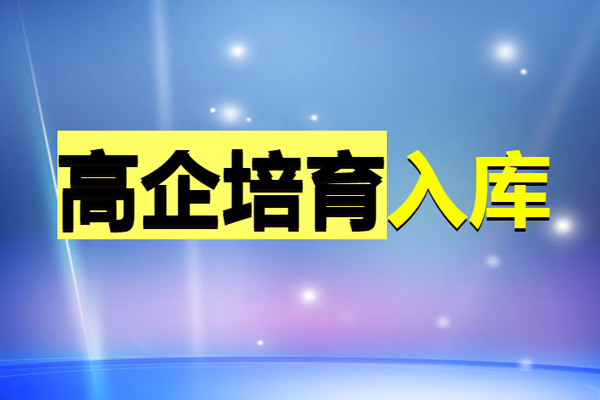 高新技術(shù)企業(yè)培育入庫