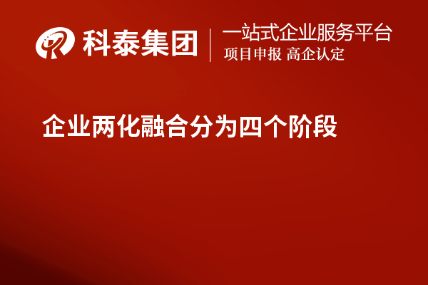 企業(yè)兩化融合分為四個階段