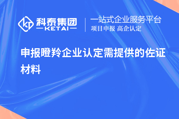 申報<a href=http://qiyeqqexmail.cn/fuwu/dengling.html target=_blank class=infotextkey>瞪羚企業(yè)認定</a>需提供的佐證材料