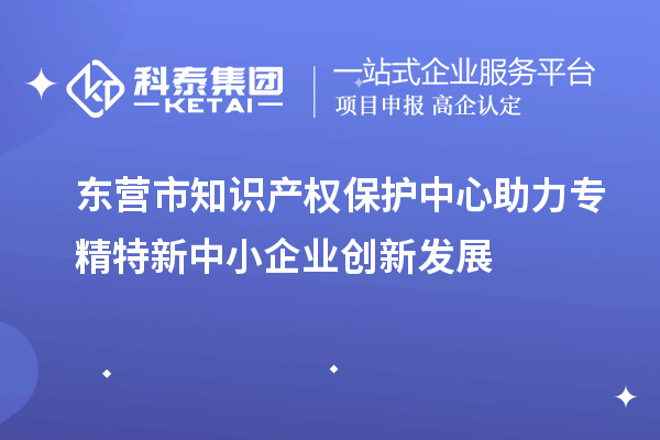 東營(yíng)市知識產(chǎn)權保護中心助力專(zhuān)精特新中小企業(yè)創(chuàng  )新發(fā)展