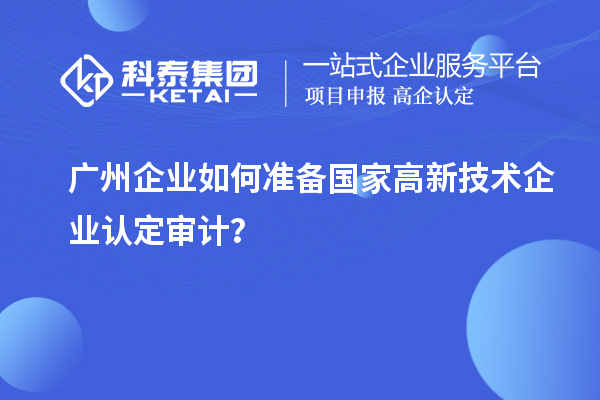 廣州企業(yè)如何準(zhǔn)備國家高新技術(shù)企業(yè)認(rèn)定審計？