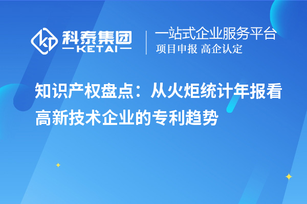 知識(shí)產(chǎn)權(quán)盤點(diǎn)：從火炬統(tǒng)計(jì)年報(bào)看高新技術(shù)企業(yè)的專利趨勢(shì)